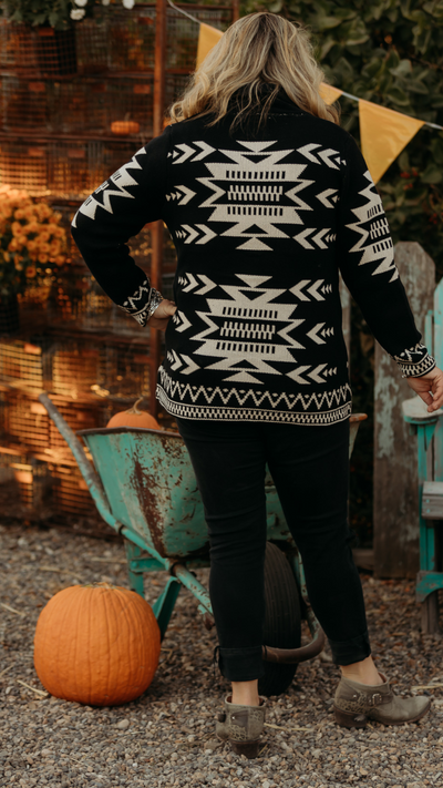 The Parker Aztec Cardigan