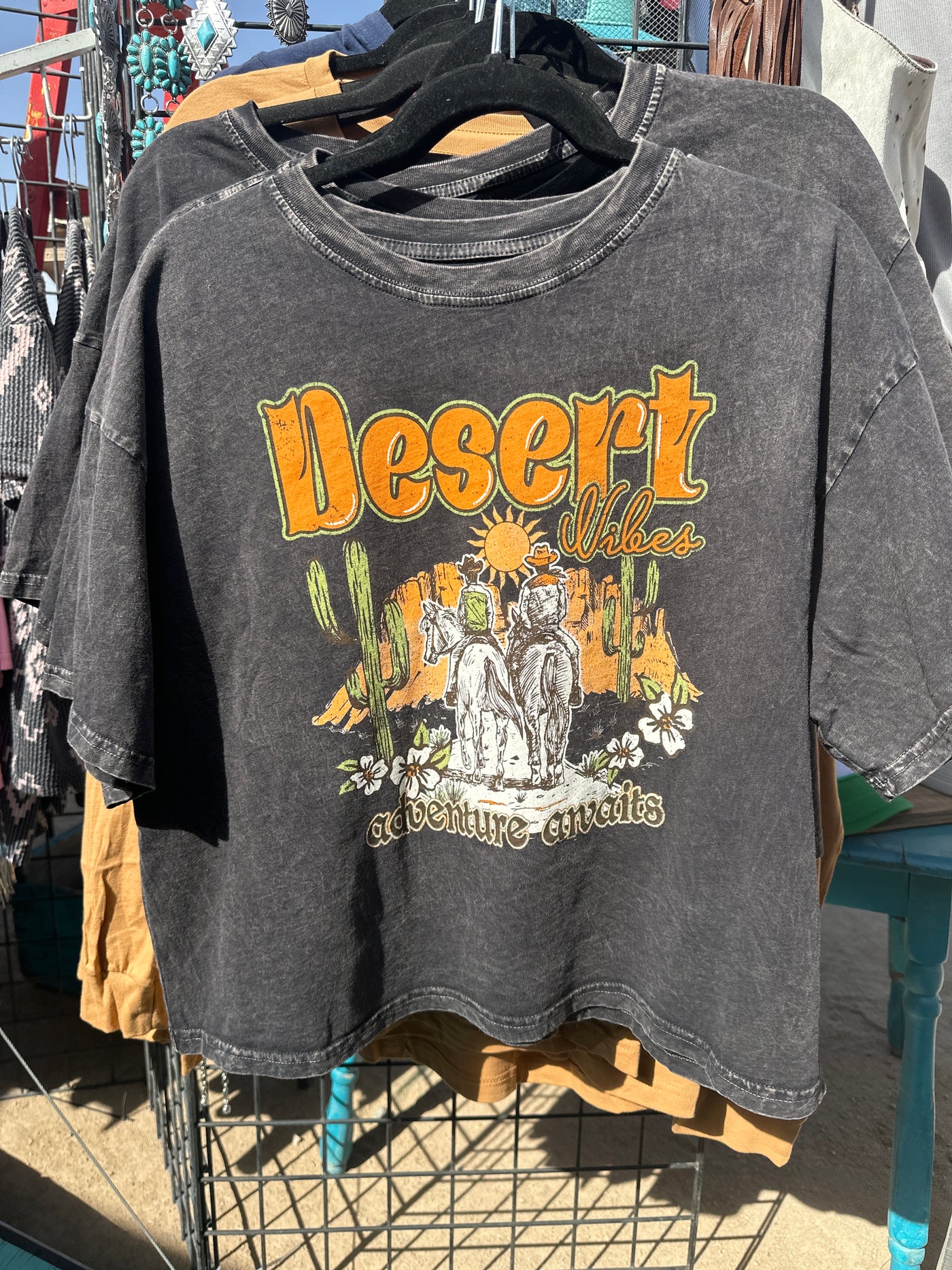 Desert Vibes crop tee