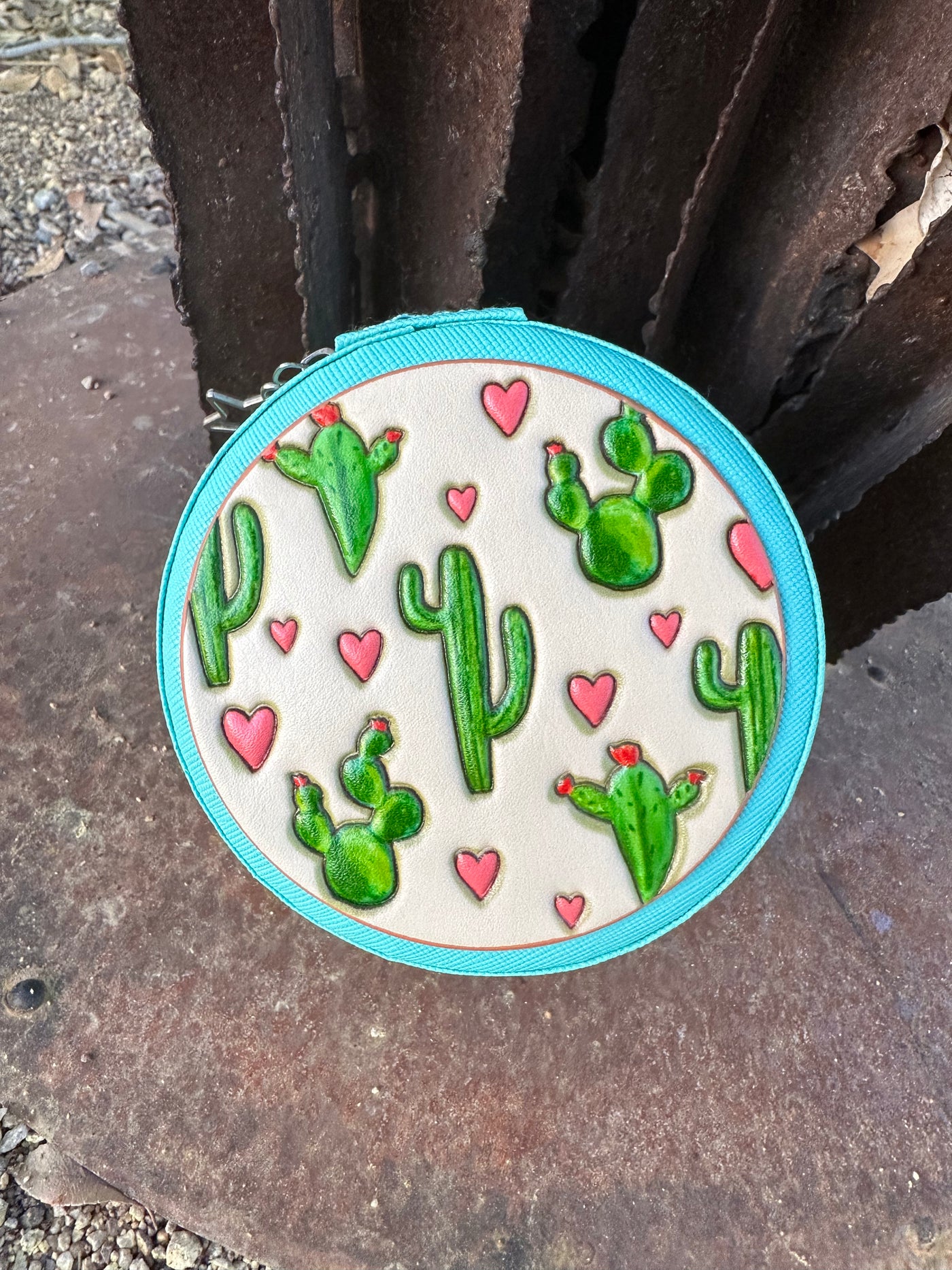 Cactus Heart Jewelry Box