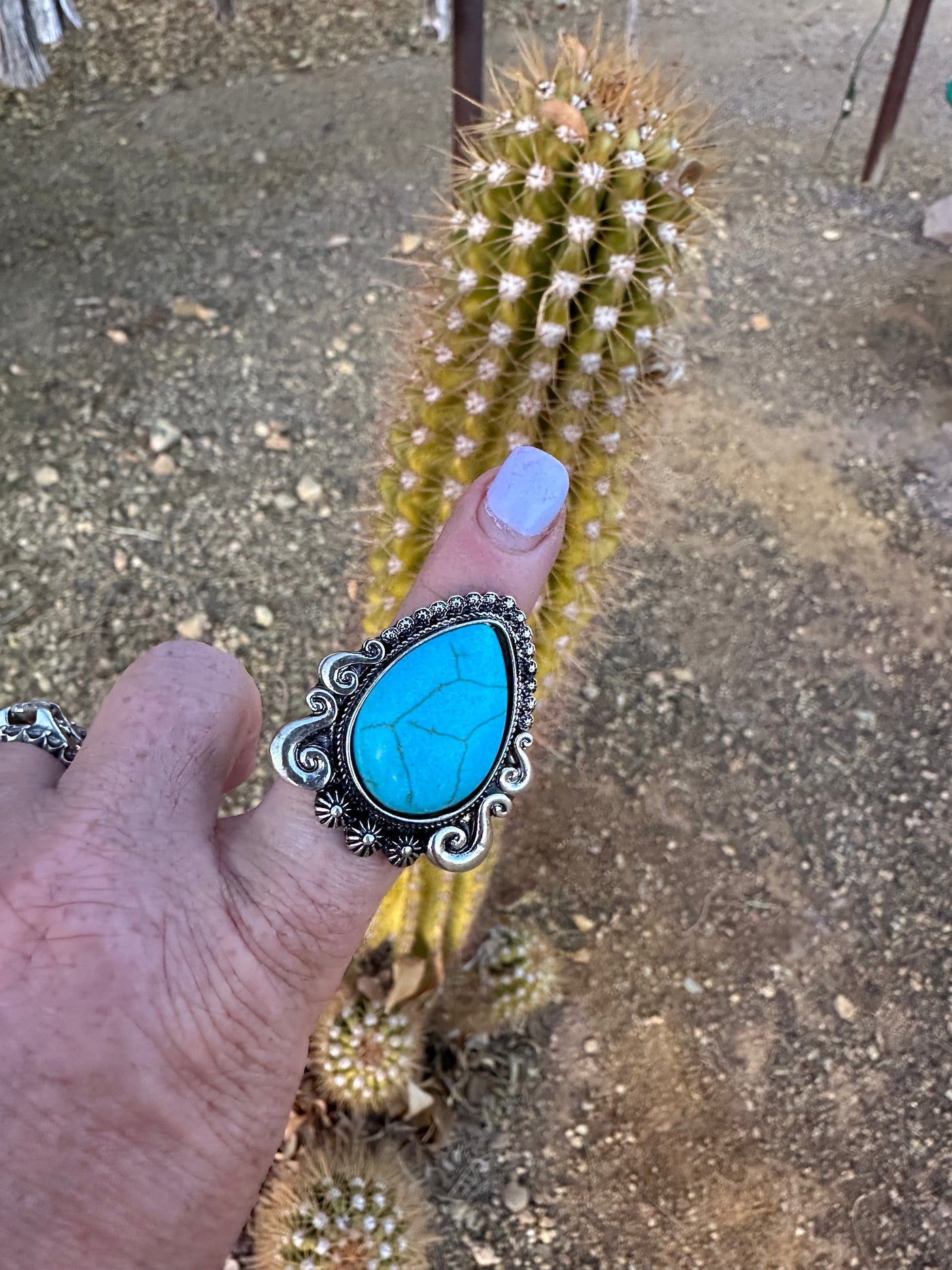 Large Turquoise Ring