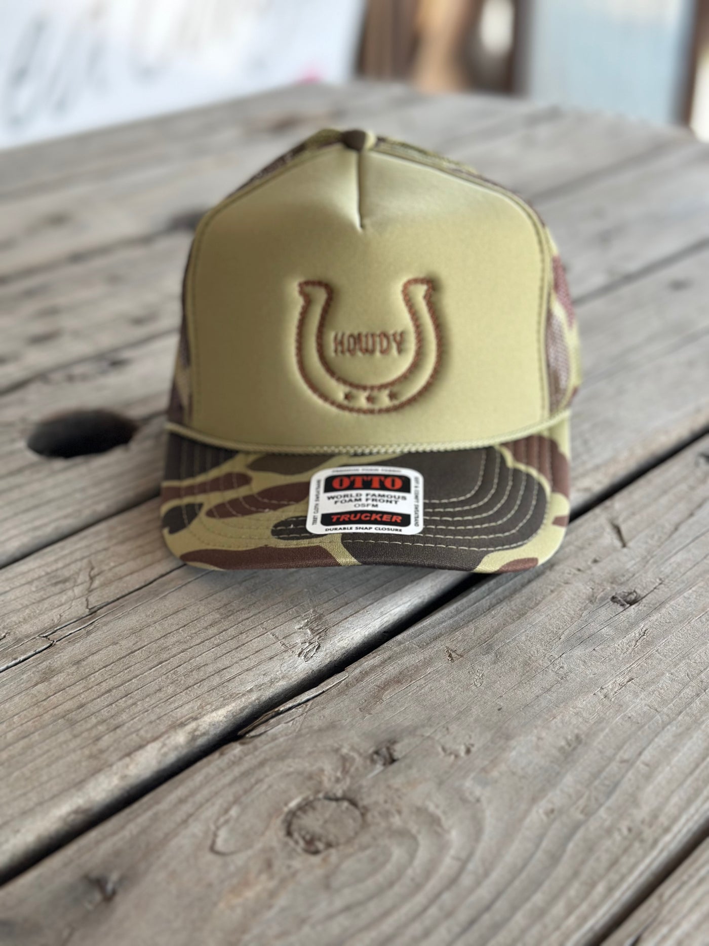 Horseshoe Western Trucker Hat