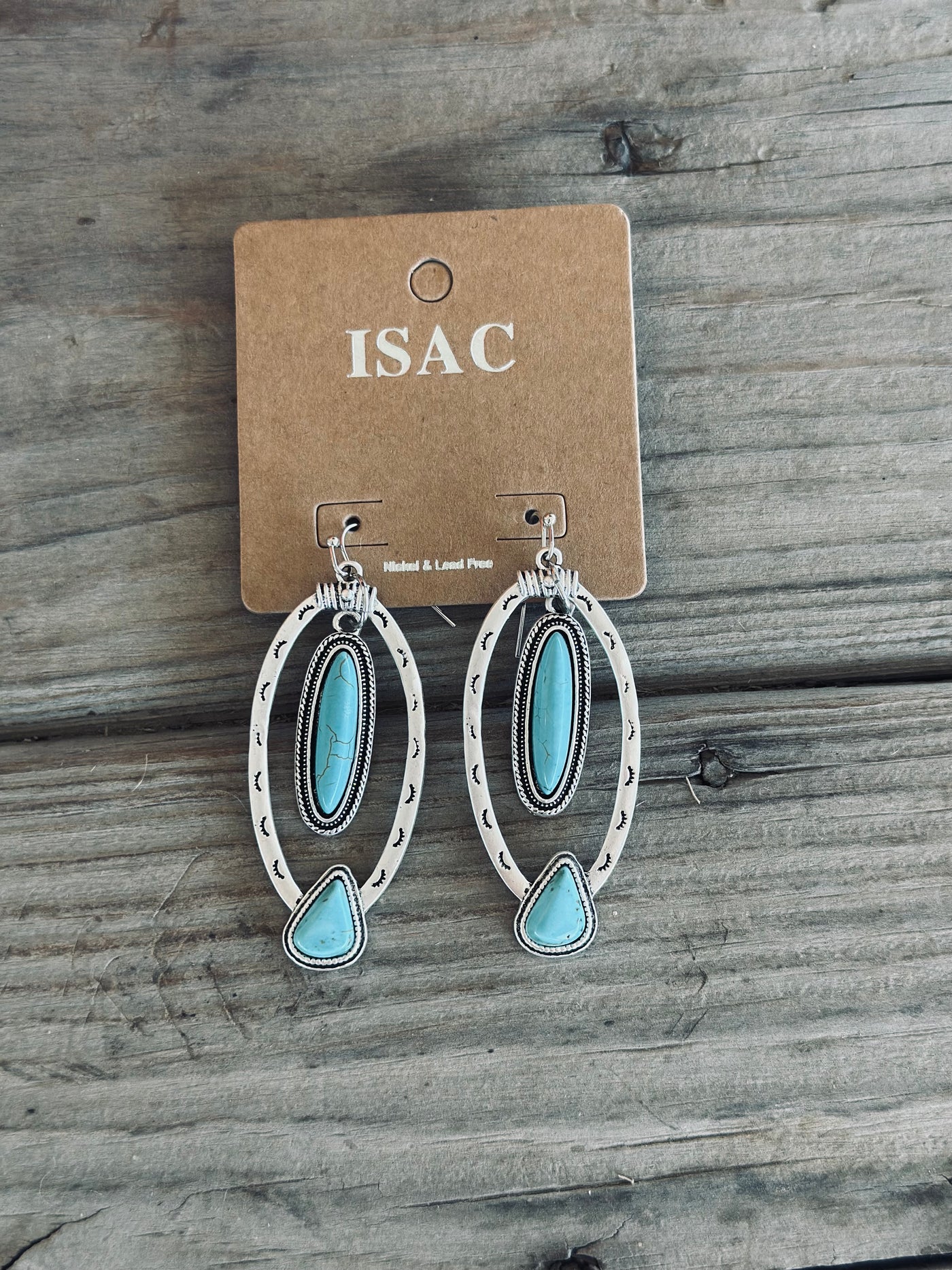 Concho Turquoise Earrings