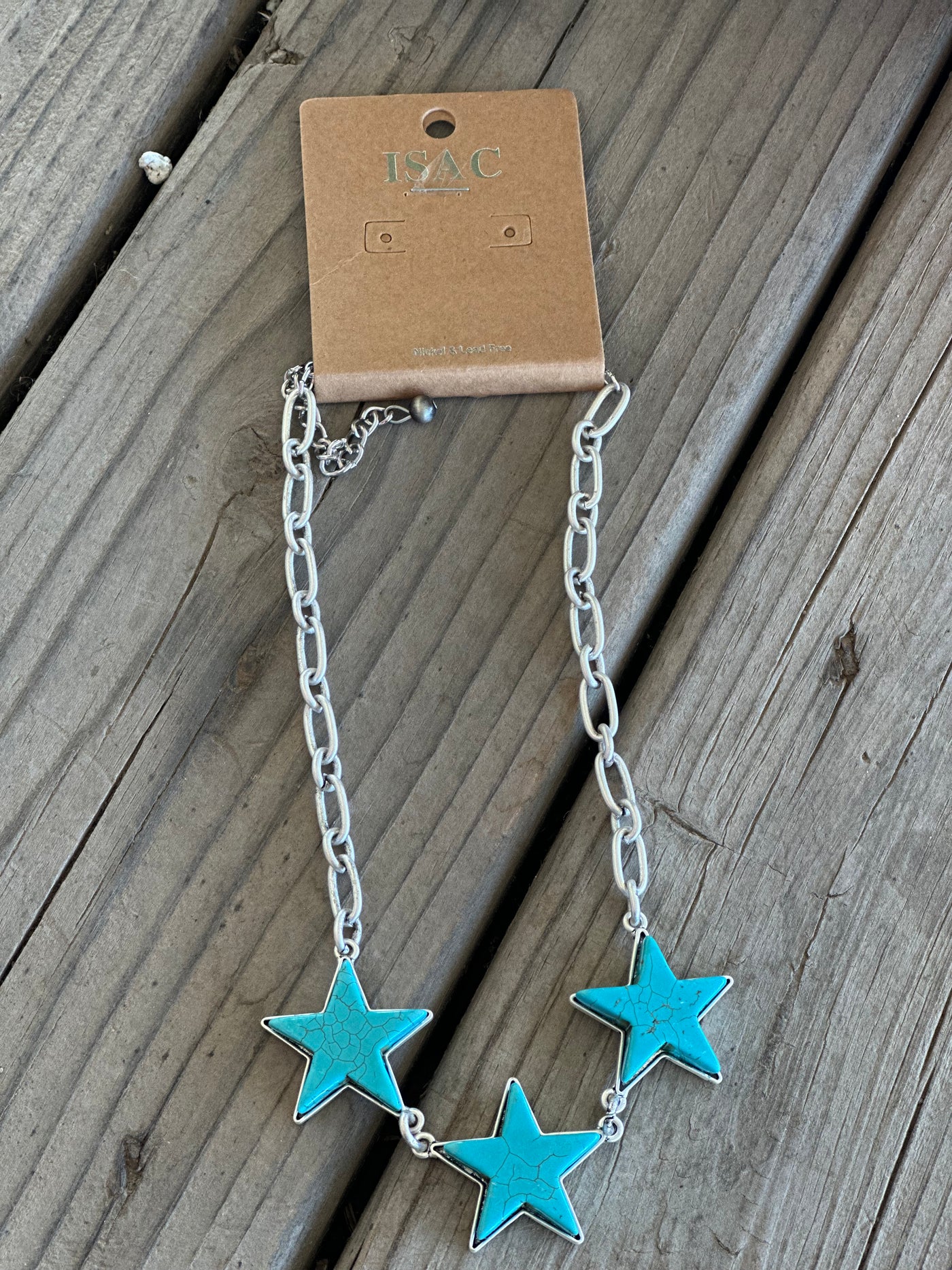 The Handmade Star Turquoise Necklace