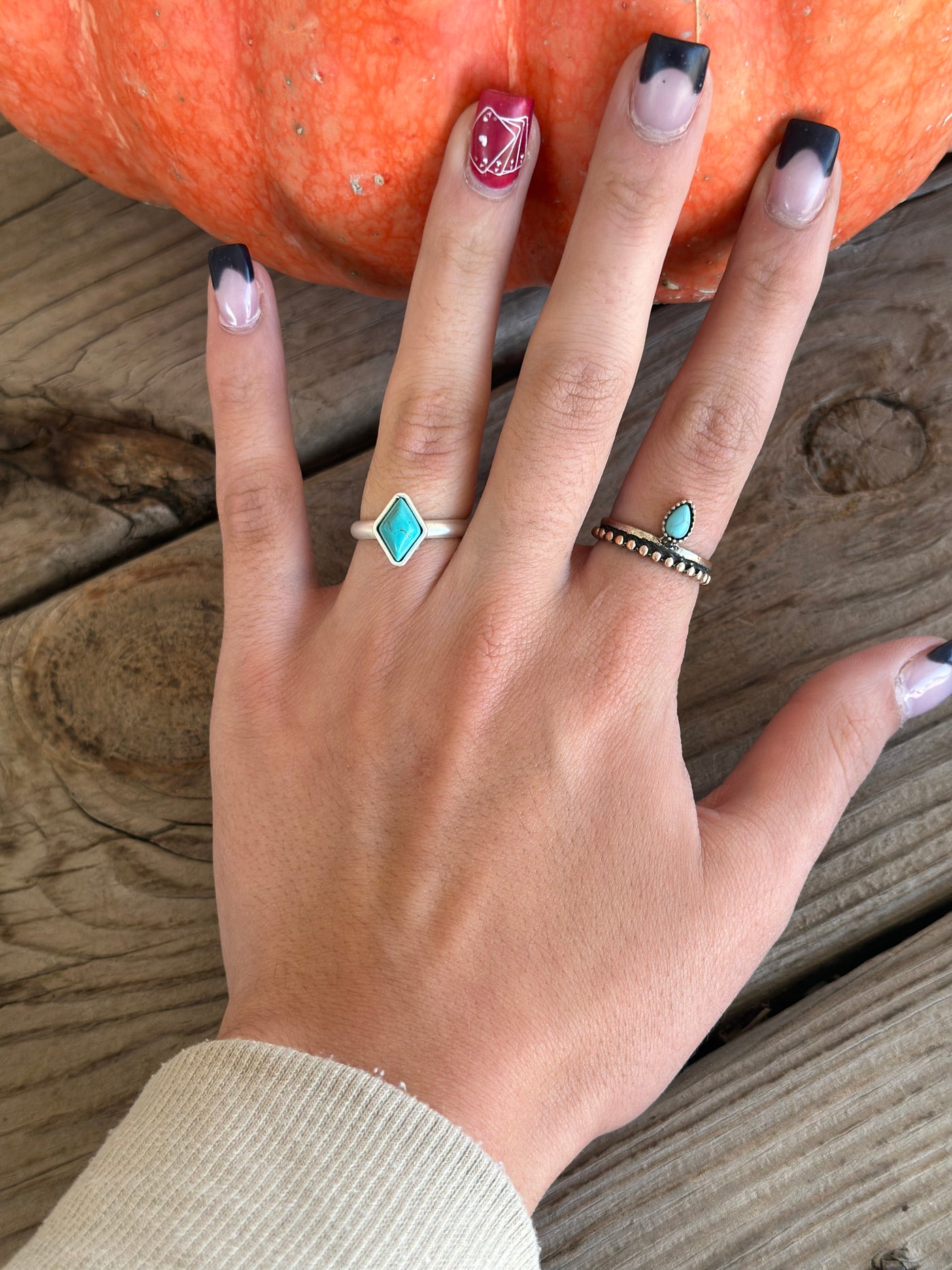 Diamond Turquoise Ring