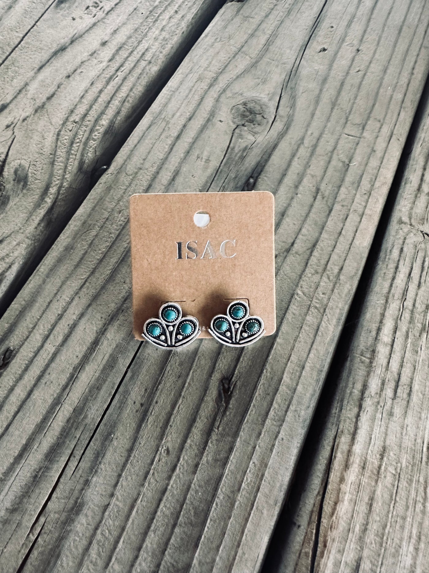 Lacey Spiral Stud Earrings