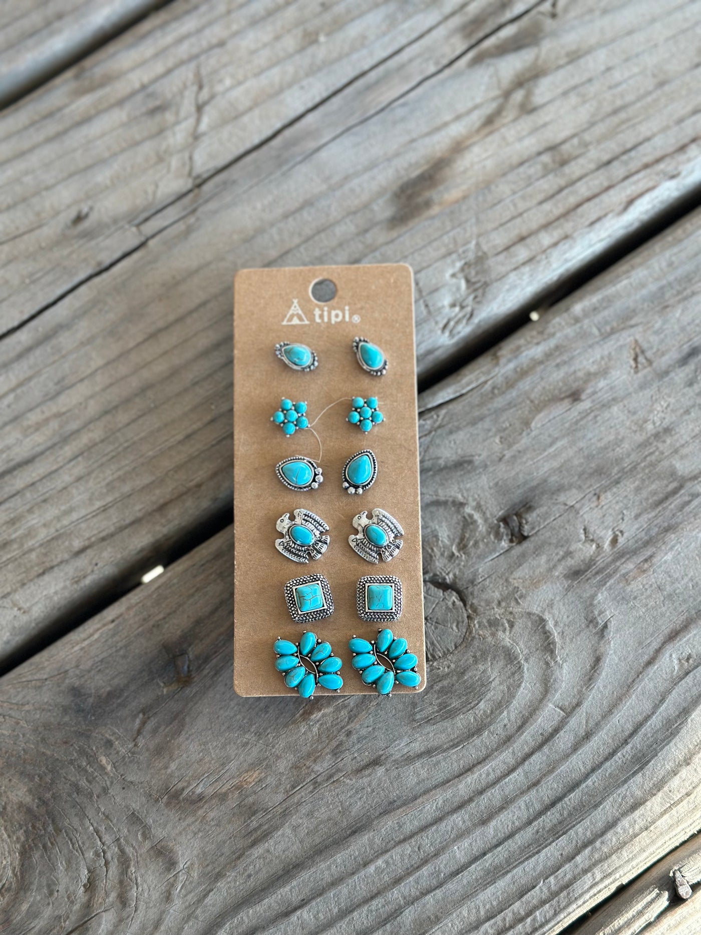 Western Post Earring Set