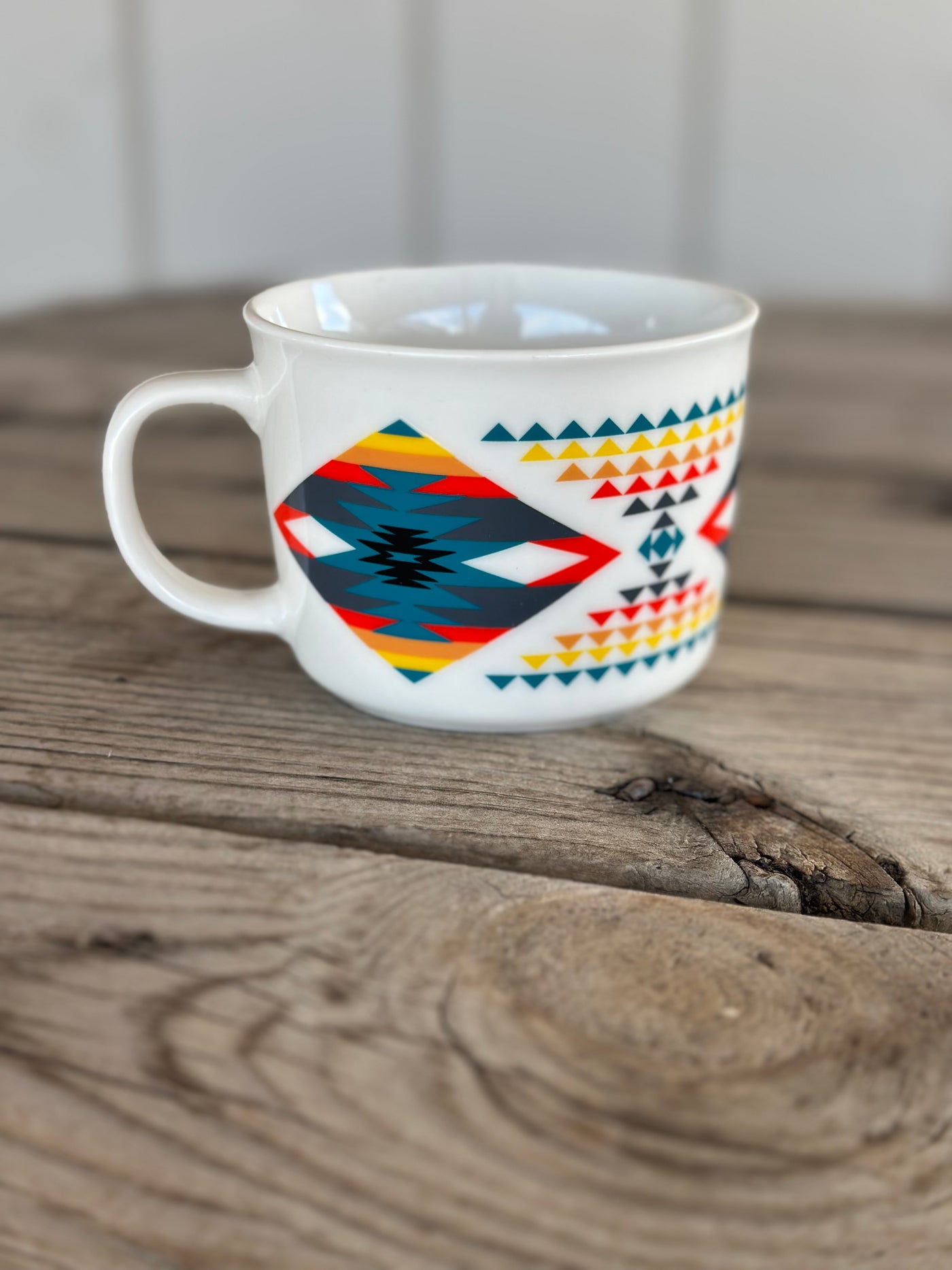 Aztec Printed Ceramic Mug