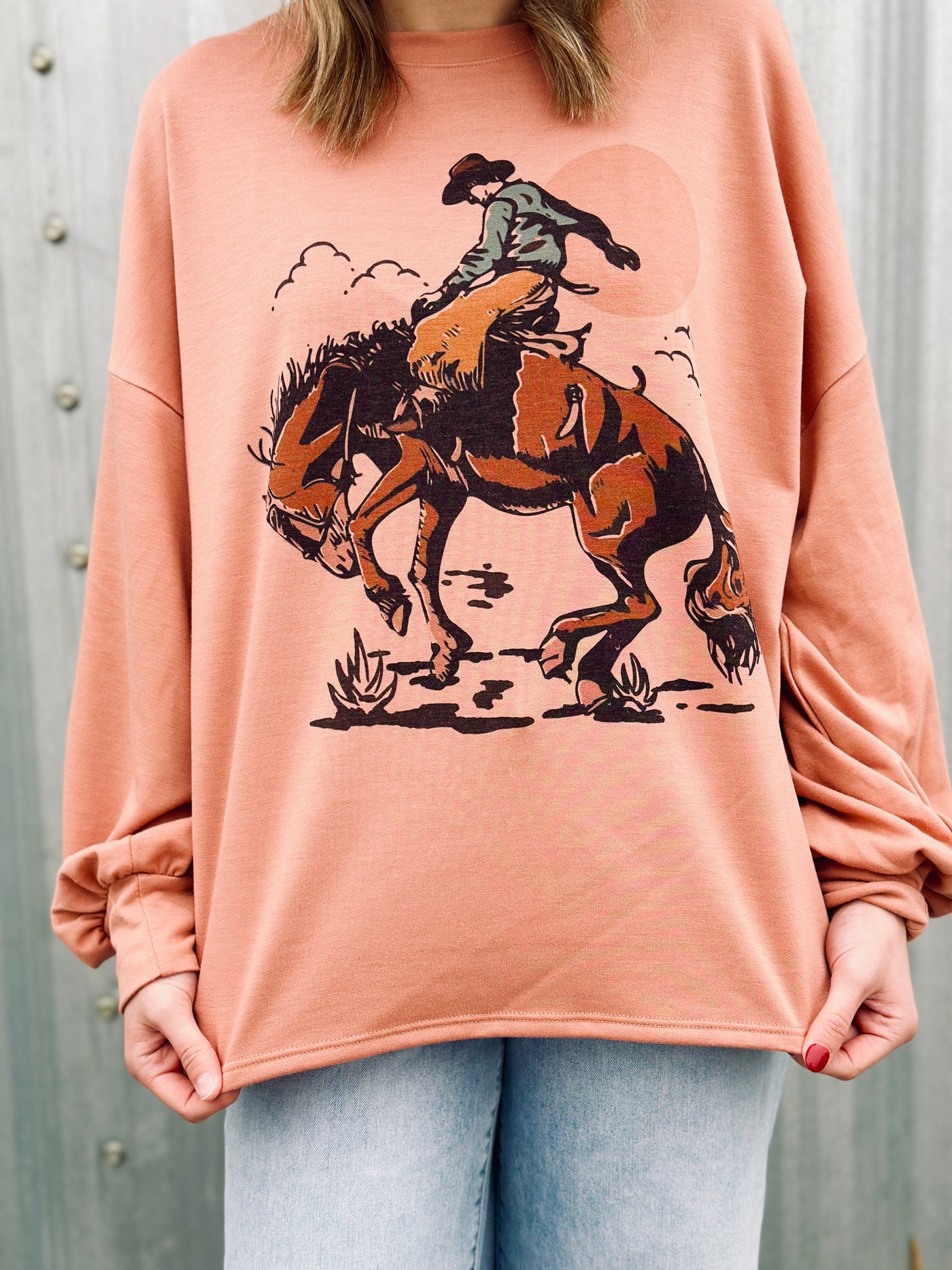 Rosey Relaxed Graphic Sweatshirt