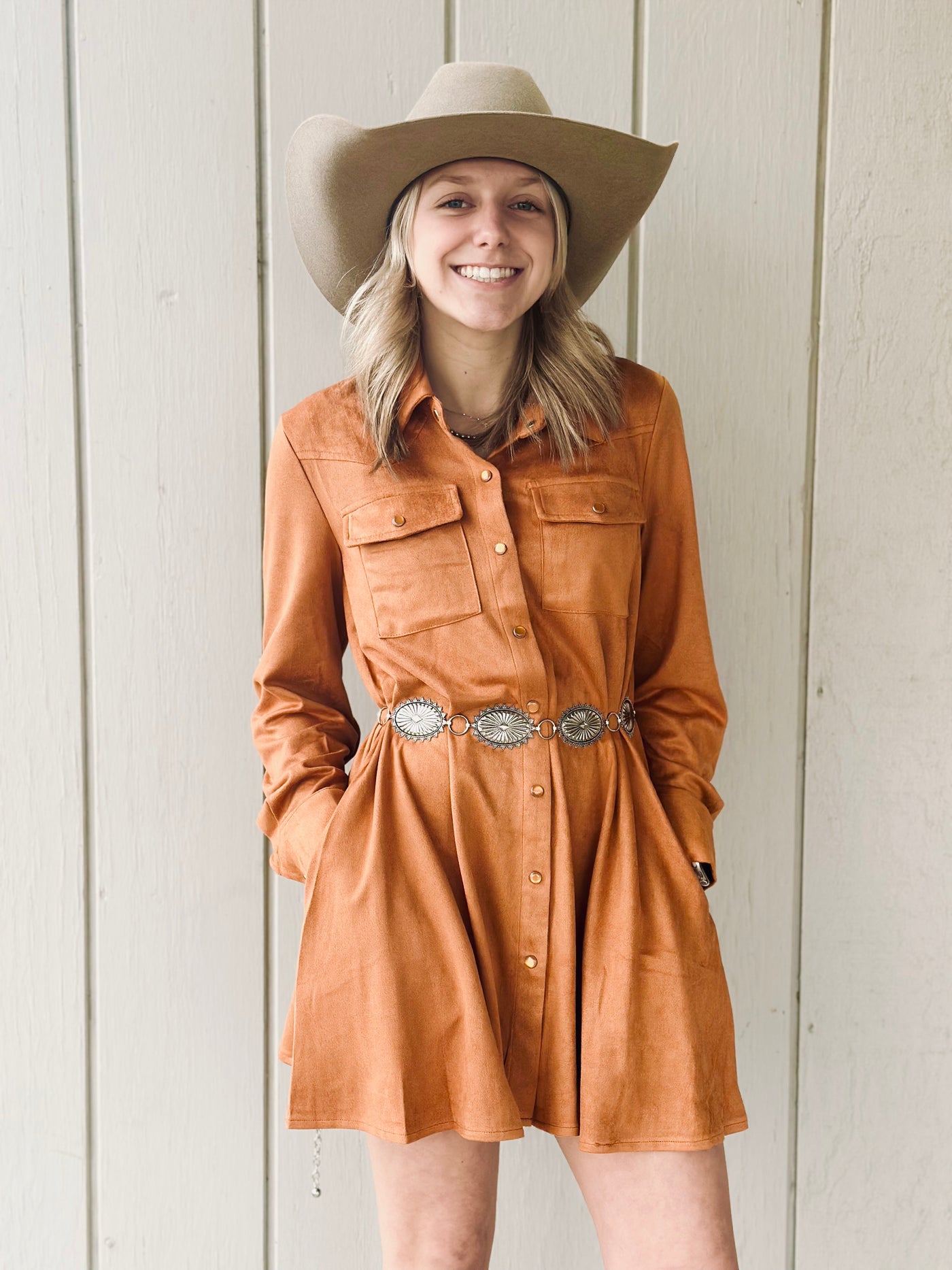 Ole Loretta Lynn Button Up Dress