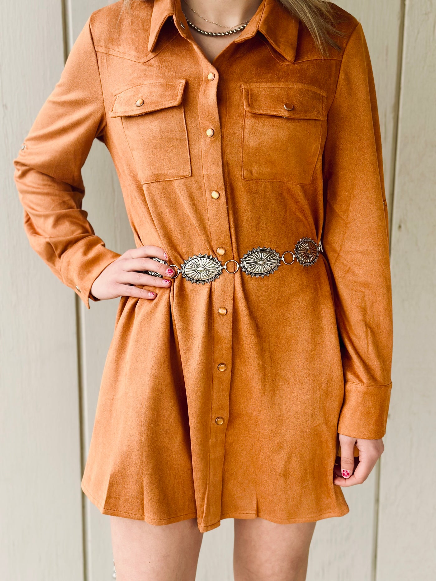 Ole Loretta Lynn Button Up Dress