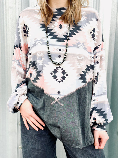 The Brielle Aztec Tunic