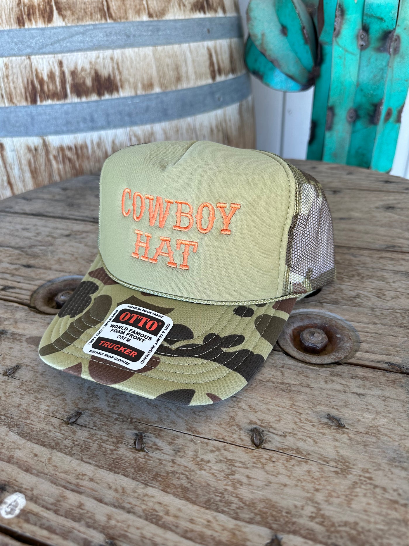 Cowboy Hat Trucker Hat