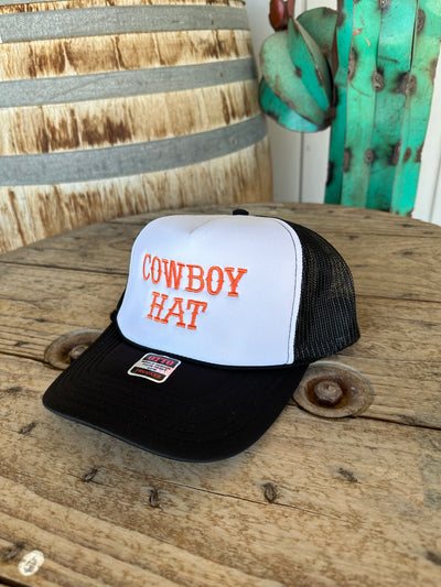 Cowboy Hat Trucker Hat