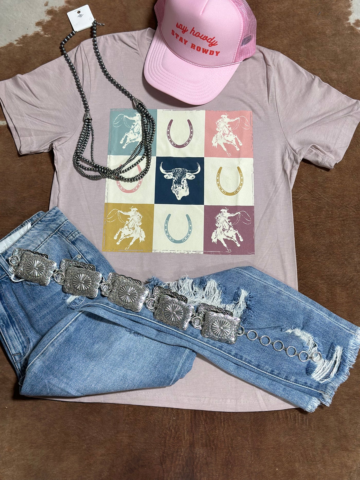 Western Collage Tee