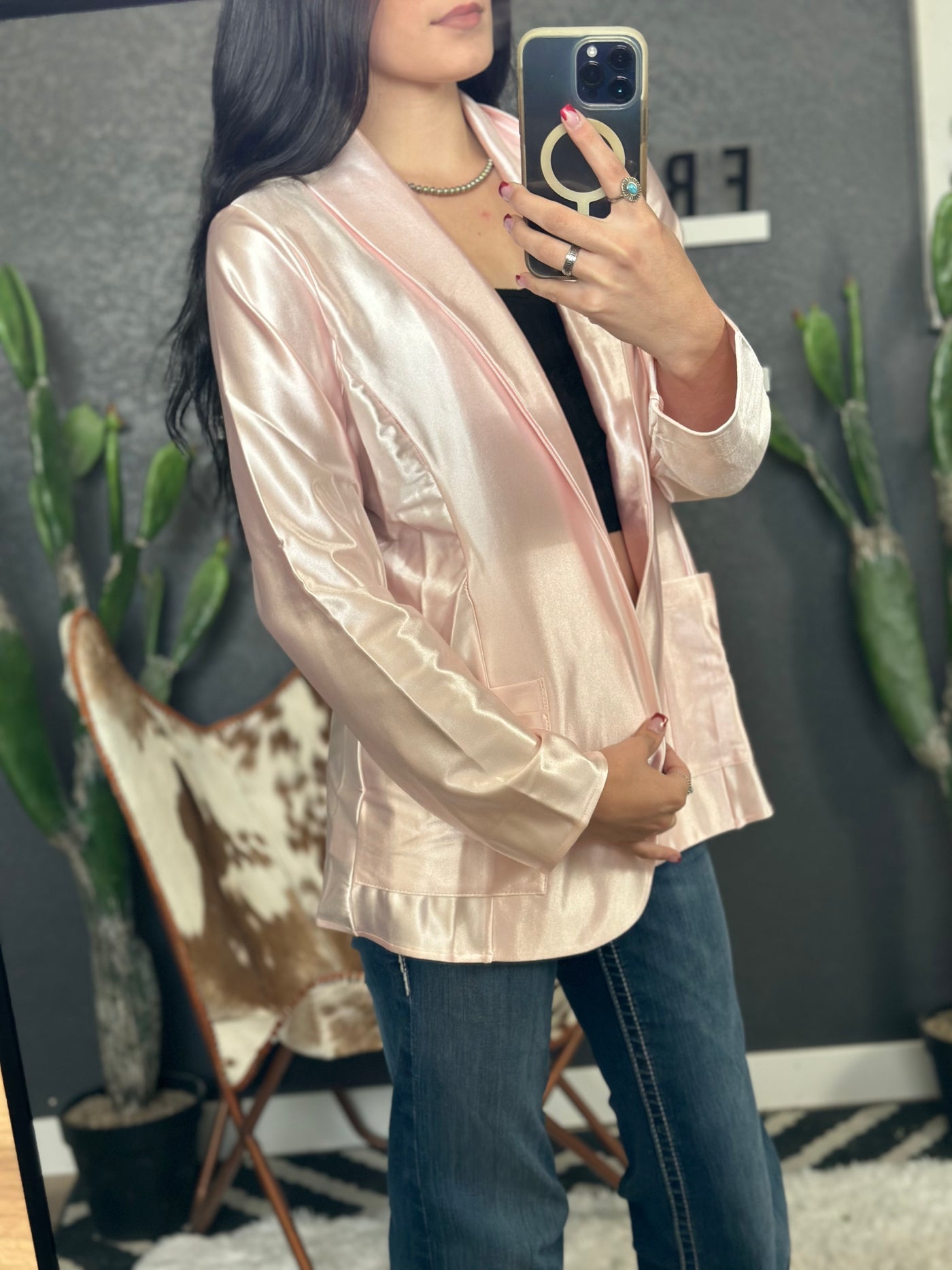 Baby Pink Blazer