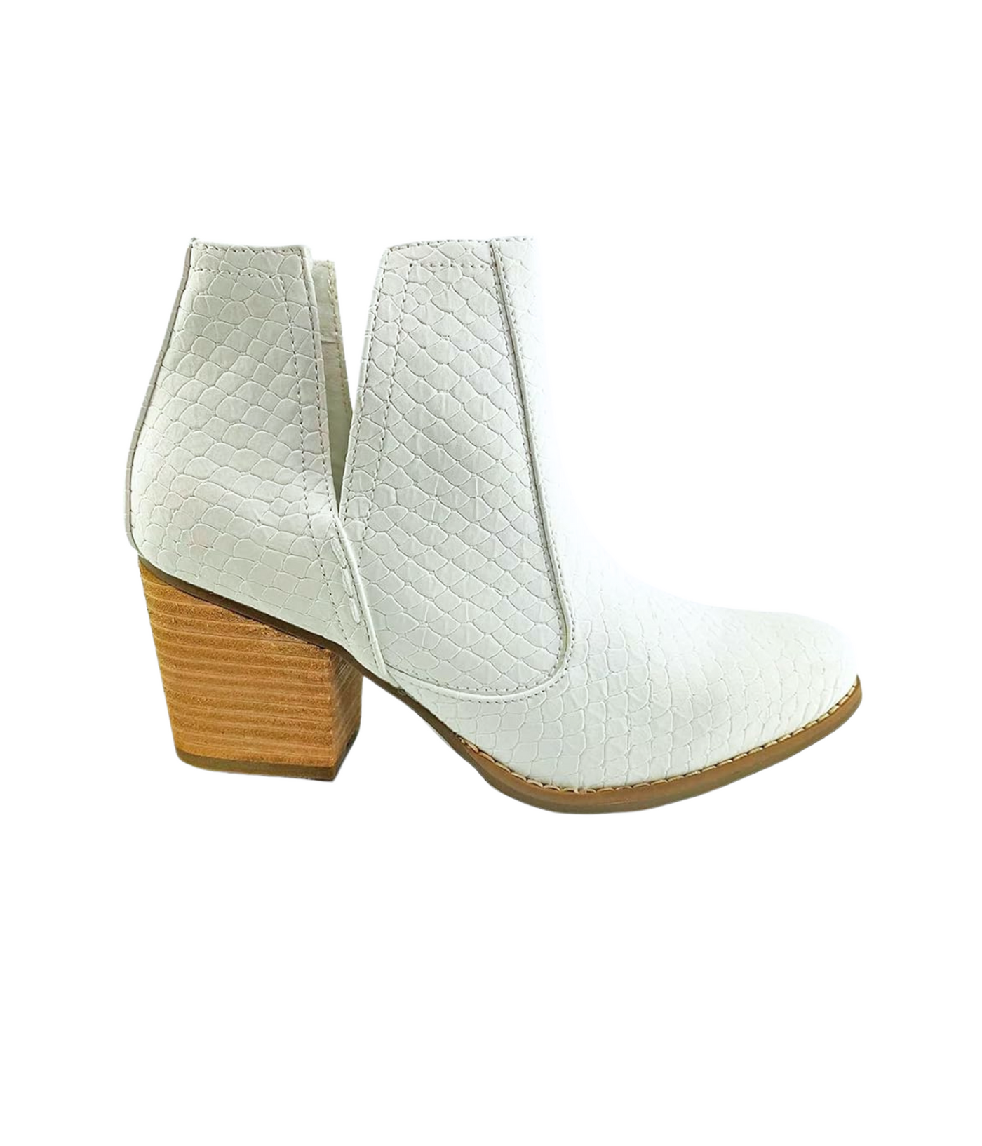 Tarim Booties in White