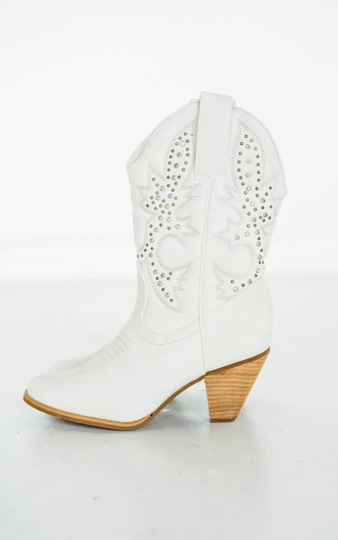 Houston Western Boots in White