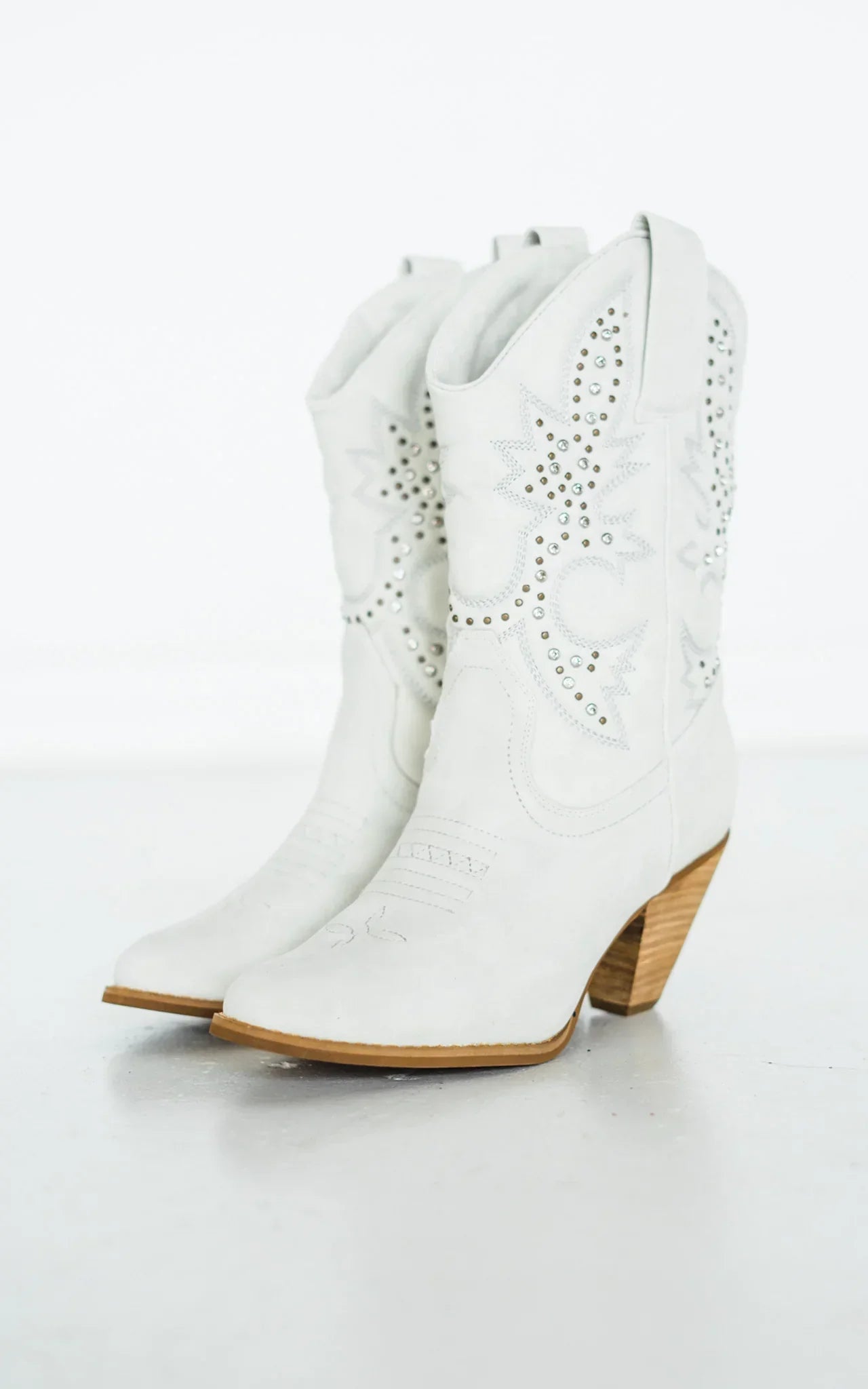 Houston Western Boots in White