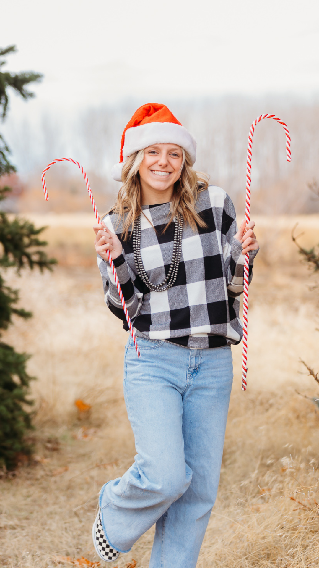 Black Plaid Long Sleeve