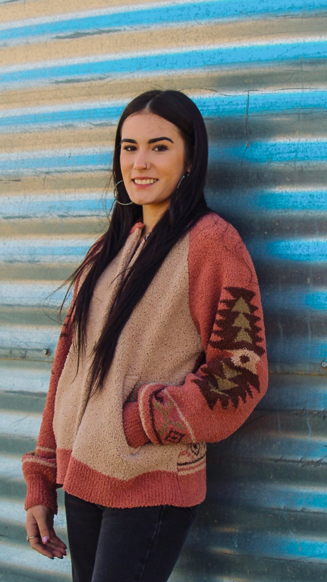 The Cozy Casual Aztec Jacket