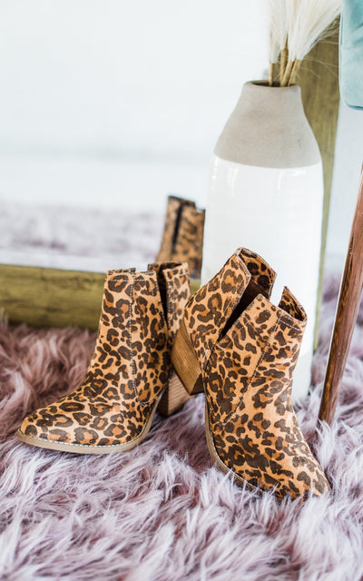 Tarim Booties in Leopard