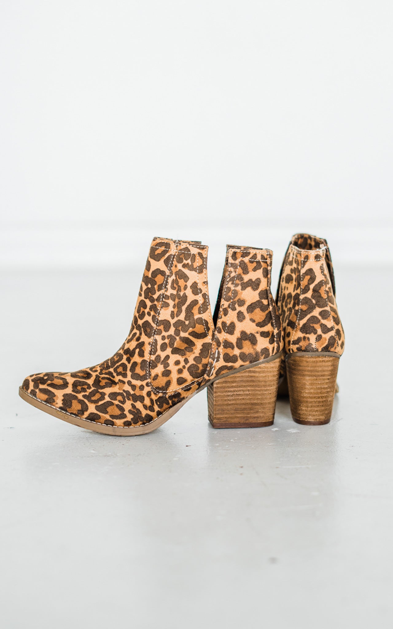 Tarim Booties in Leopard