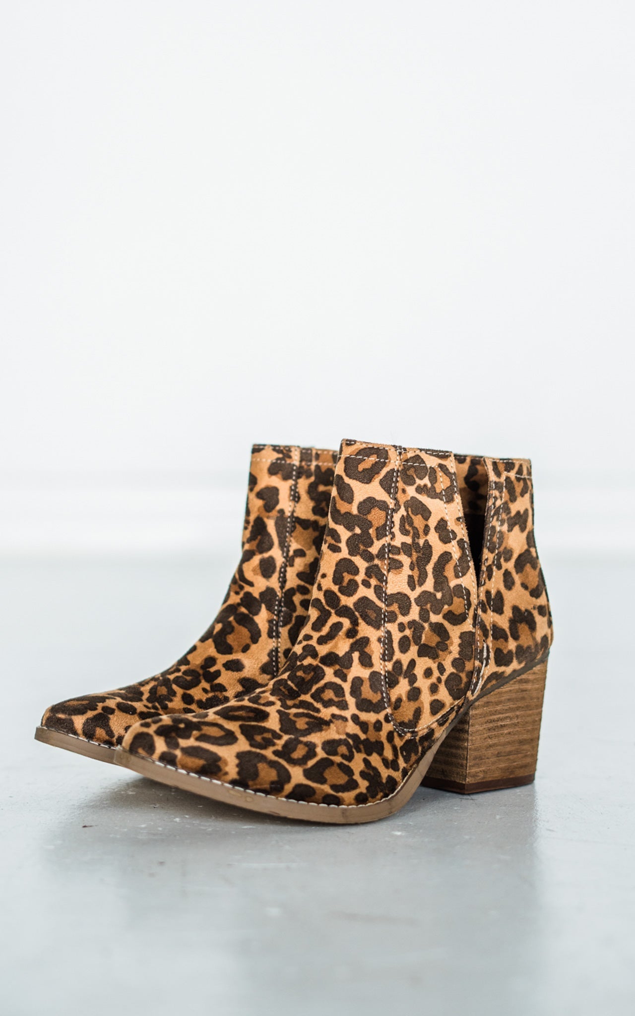 Tarim Booties in Leopard